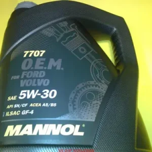 Sprawdź teraz olej Ford 5W30 5W-30 5l MANNOL OEM WSS-M2C913-C