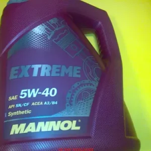 olej MANNOL 5W40 5W-40 EXTREME 5L FIAT 9.55535-M2 ,PORSCHE A40 Szybka dostawa
