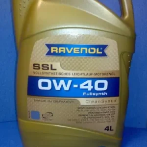 Cena promocyjna OLEJ RAVENOL 0W40 0W-40 SSL 4l CleanSynto Wrocław