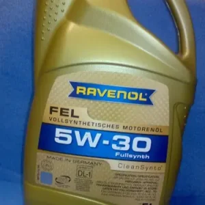 Niska cena olej RAVENOL 5W-30 FEL 5W30 5lILSAC GF-3 ILSAC GF-4