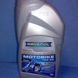 Niska cena olej RAVENOL Motobike 4-T Ester 15W50 15W-50 1l