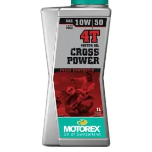 Motorex olej syntetyczny Cross Power 4T 10W/50 JASO MA2 1l Ostatnie sztuki