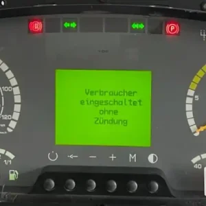 Deska rozdzielcza, zegary, pulpit, panel zegarów NEOPLAN N316 SHD, 1570.84.001.00, VDO 1571.0301000100, 1366.10010001, wersja 2.0,- GWARANCJA - 100% sprawna Cena promocyjna