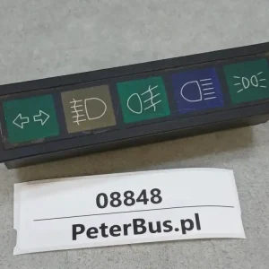 Ekspresowa dostawa Kontrolki świetlne deski rozdzielczej autobusu, 5 kontrolek DAV, światła, kontrolki informacyjne