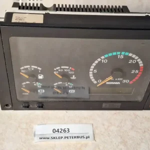 Zegary, wyświetlacz, pulpit SCANIA IRIZAR numer 489021, nr 110.009.838/002 Obniżka ceny