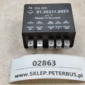 Przekaźnik kierunkowskazów MAN nr 81.25311.0023, przerywacz Super okazja