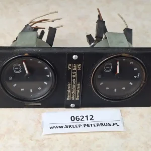Hit cenowy Zegar ciśnienia układu pneumatycznego 10 bar, VDO nr 42/17/17, Setra S215 UL, NF, Mercedes O407