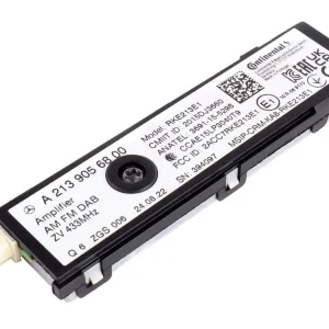 WZMACNIACZ ANTENY MERCEDES-BENZ A KLASA V177 W177 C KLASA W205 CLA C118 CLS C257 E KLASA W213 EQA EQB EQC GLE V167 A2139056800 X1013628 Tylko dziś