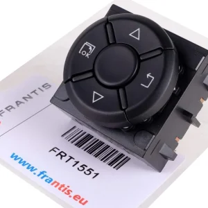 PRZEŁCZNIK PANEL STEROWANIA RADIA NAWIGACJI PEUGEOT 3008 5008 96638165XT 6593E0 96638165ZD FRT1551 Tylko dziś