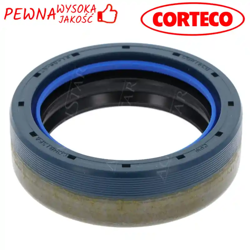 Łatwy zwrot PON1641cor Uszczelniacz półosi wału napędowego 45x60x16mm