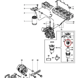 Szybka dostawa Wkład Filtra 84515493