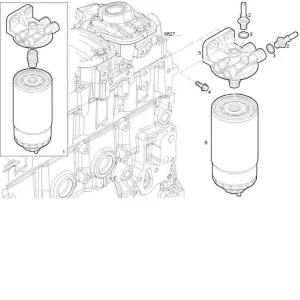 Premium Wkład Filtra Paliwa 504287000
